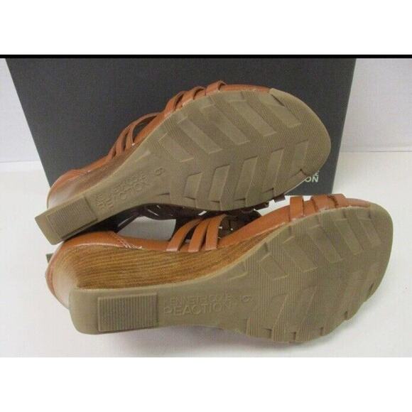 NIB Kenneth Cole Warm Cedar LE Women Shoes Ankle Strap Heels Sz 6 New In Box - Picture 7 of 8